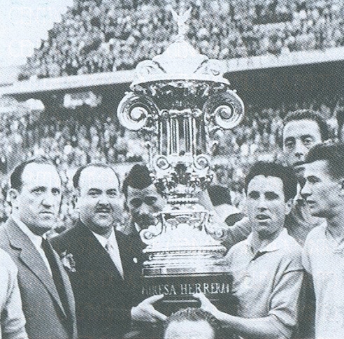 4 giugno 1950. Trofeo Herrera, festa in Galizia